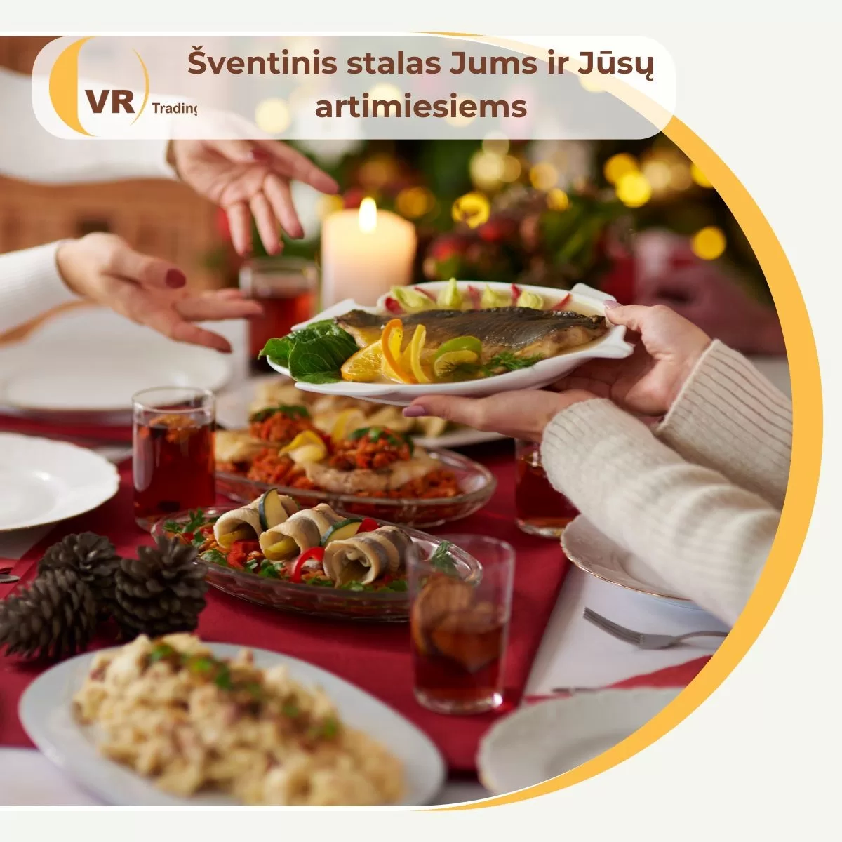 Kad Šventinis stalas būtų saugus Jums ir Jūsų artimiesiems!