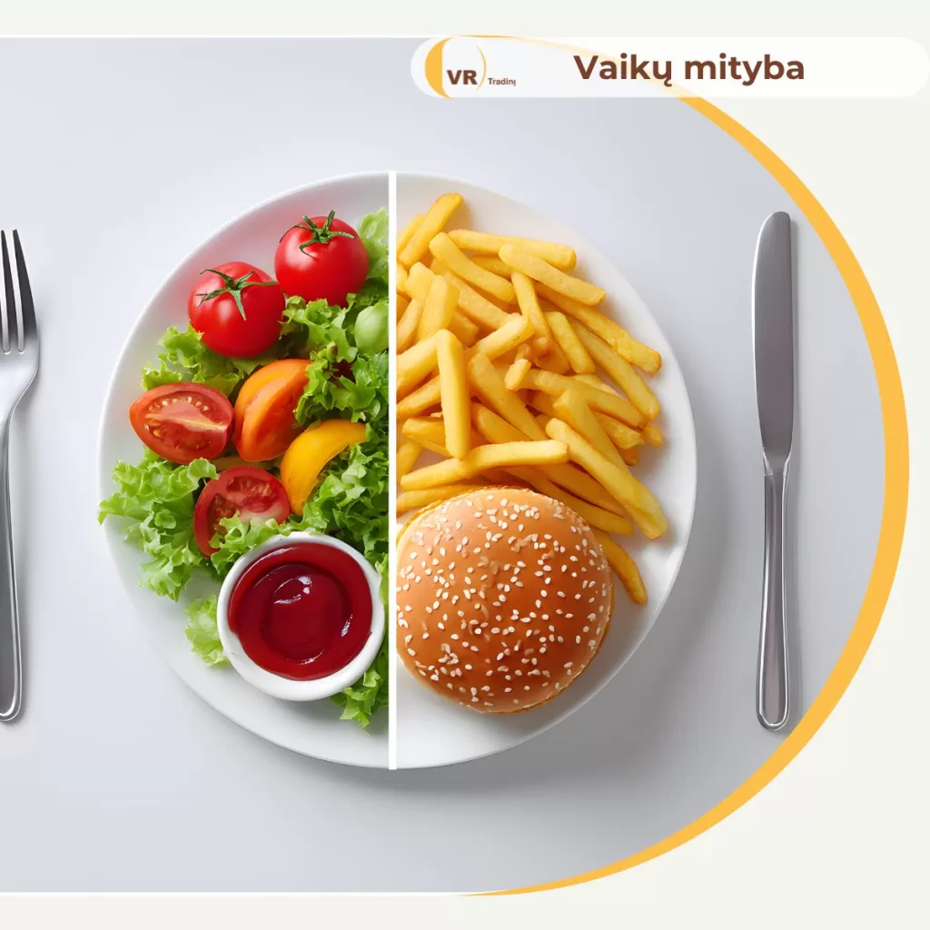 Vaikų mityba